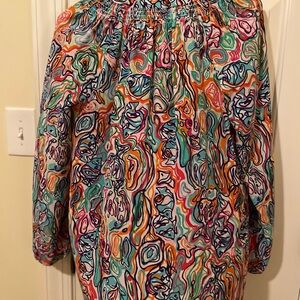 Lilly Pulitzer silk top